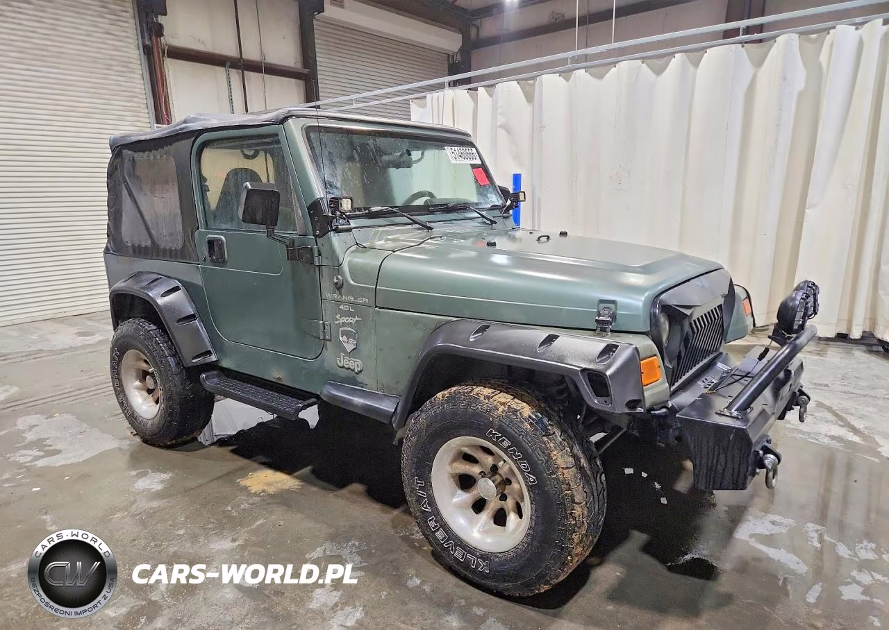 2000 Jeep Wrangler - Tj Sport VIN:1J4FA49SXYP712676 - 4