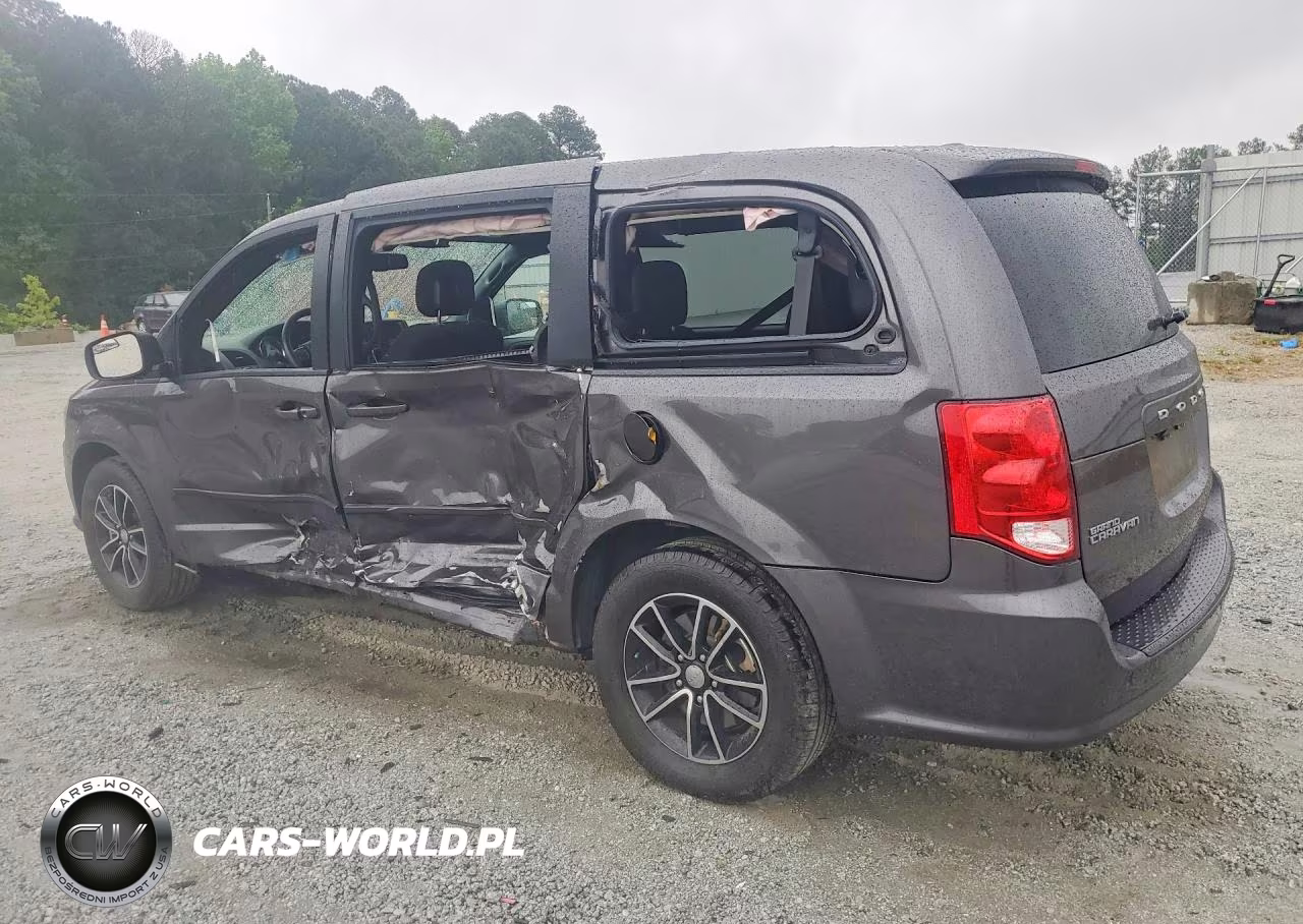 2017 Dodge Grand Caravan Se VIN:2C4RDGBG1HR601191 - 2