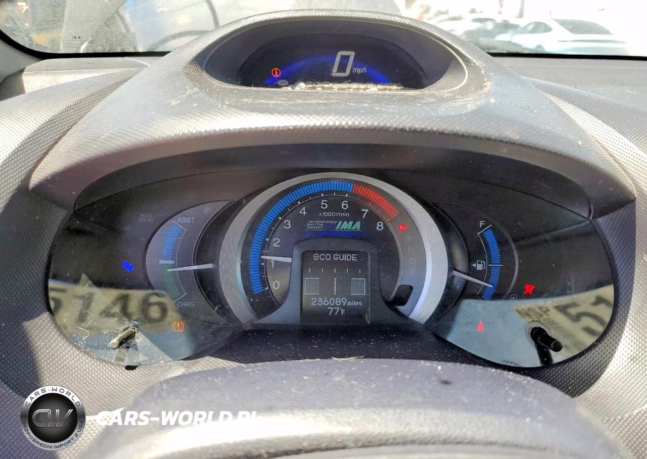 2010 Honda Insight Ex VIN:JHMZE2H73AS031740 - 9