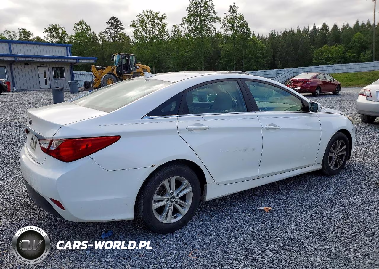 2014 Hyundai Sonata Gls VIN:5NPEB4AC6EH824806 - 3