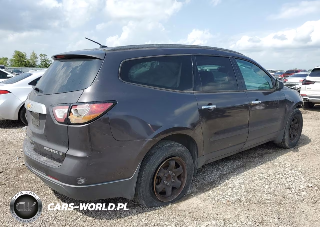 2014 Chevrolet Traverse Ls VIN:1GNKRFED3EJ180094 - 3