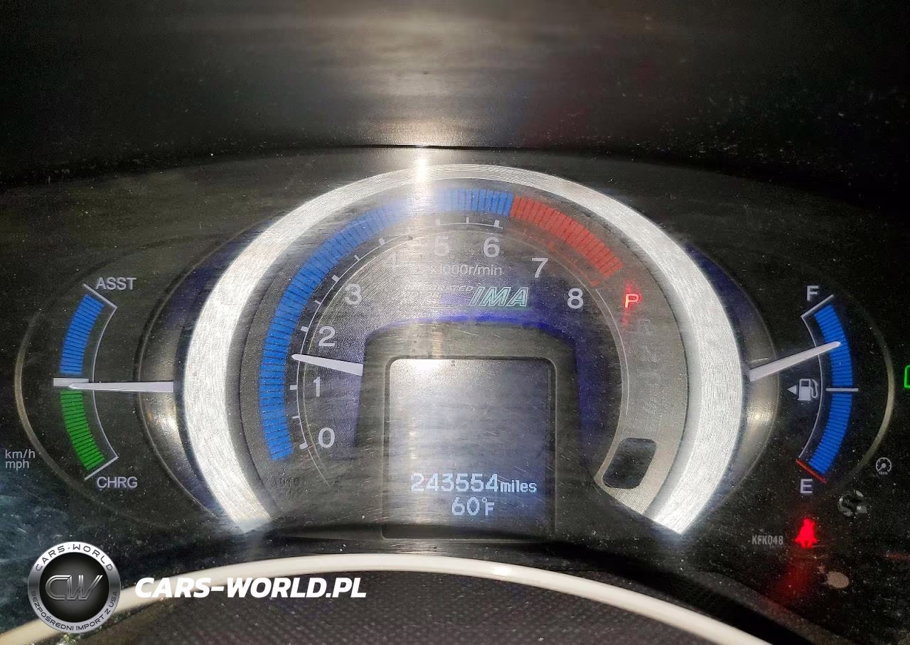 2010 Honda Insight Ex VIN:JHMZE2H73AS038655 - 9