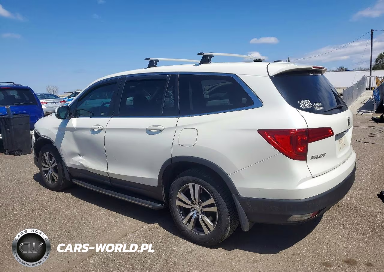 2016 Honda Pilot Exl VIN:5FNYF5H59GB036649 - 2
