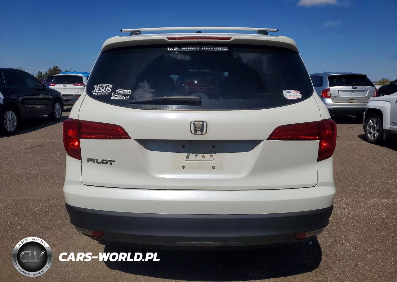 2016 Honda Pilot Exl VIN:5FNYF5H59GB036649 - 6