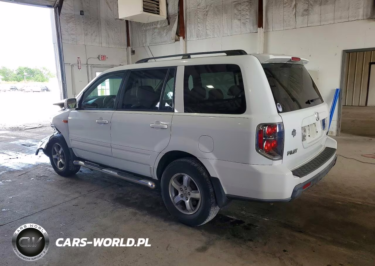 2007 Honda Pilot Exl VIN:5FNYF28567B034548 - 2