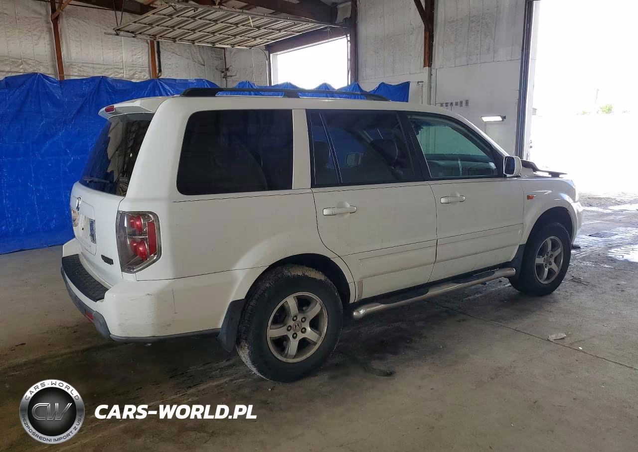 2007 Honda Pilot Exl VIN:5FNYF28567B034548 - 3