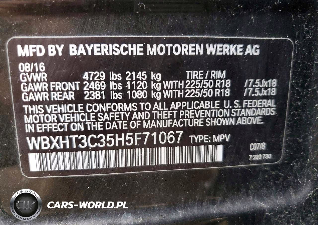 2017 BMW X1 xDrive28I VIN:WBXHT3C35H5F71067 - 13