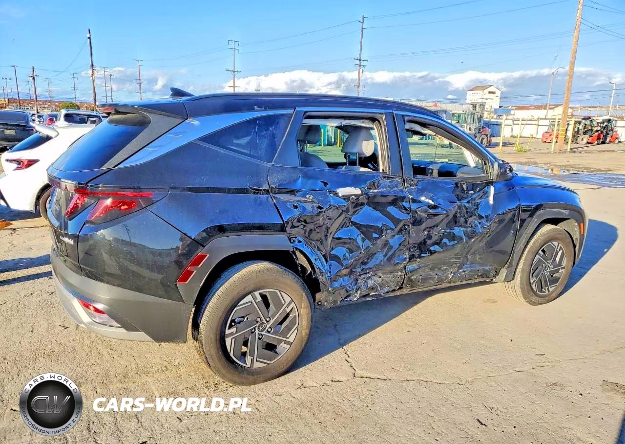2025 Hyundai Tucson Blue VIN:KM8JBDD1XSU271941 - 3