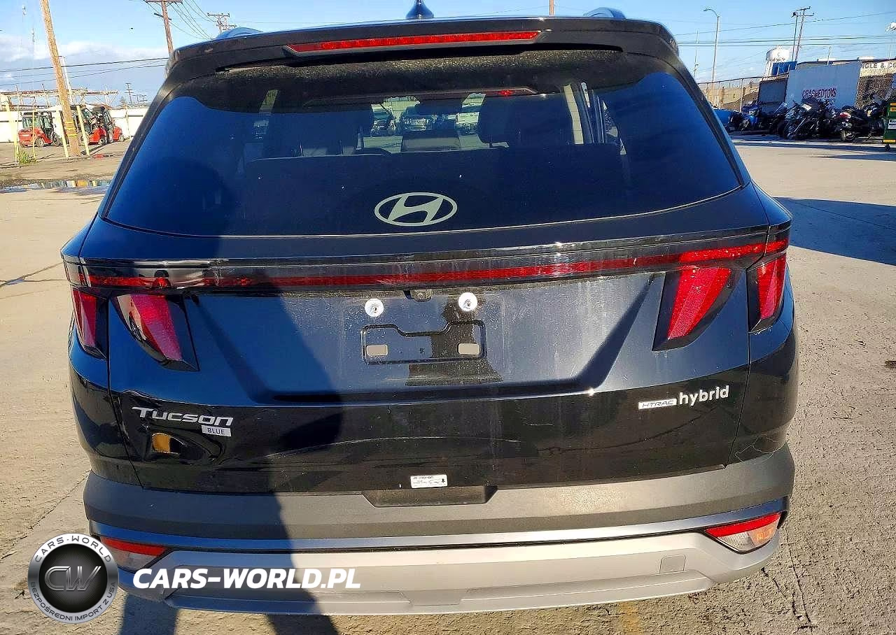 2025 Hyundai Tucson Blue VIN:KM8JBDD1XSU271941 - 6