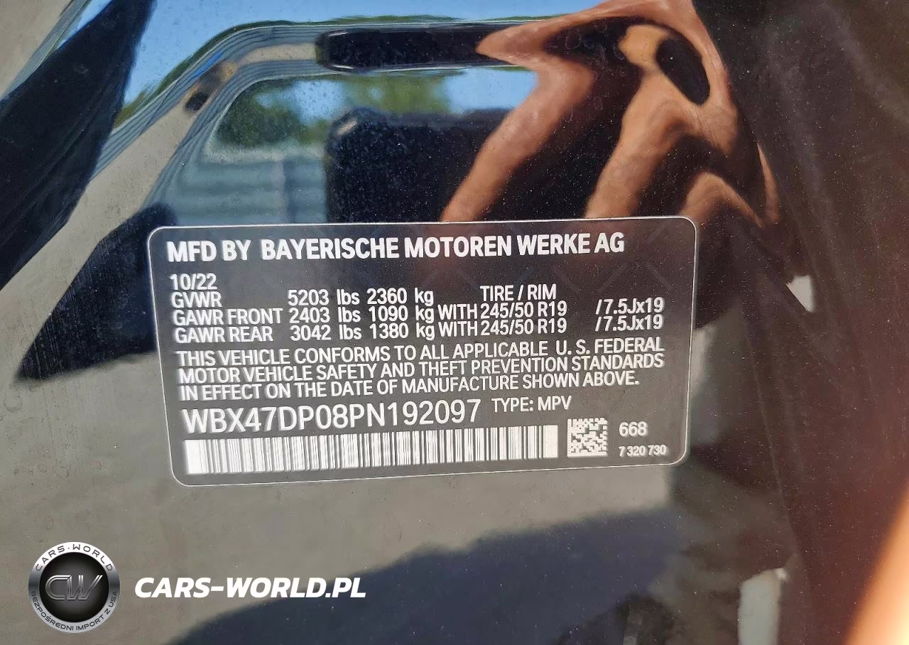 2023 BMW X3 Sdrive30I VIN:WBX47DP08PN192097 - 13