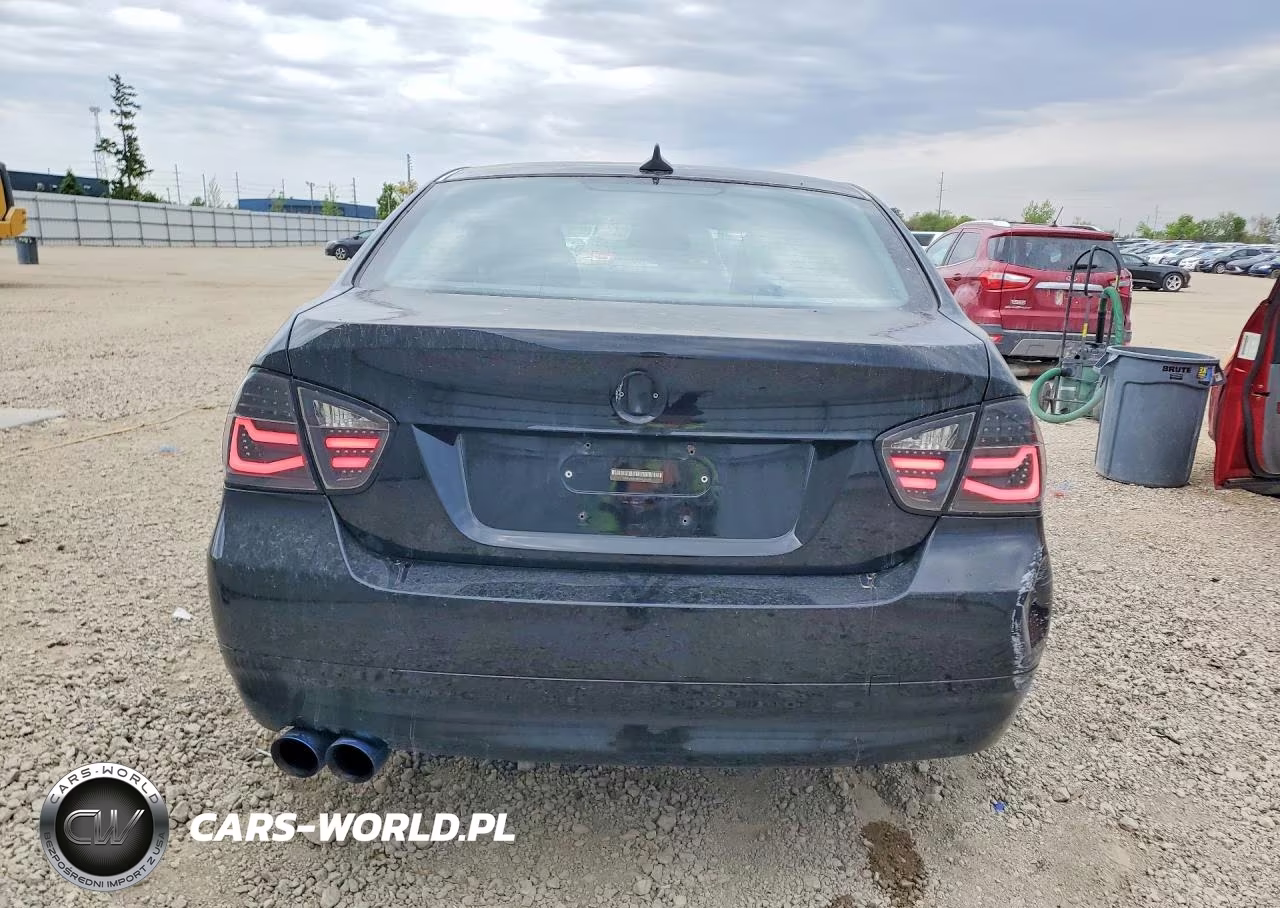 2007 BMW 328 I VIN:WBAVA37587NE26439 - 6