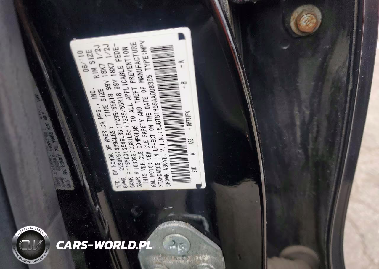 2010 Acura Rdx Technology VIN:5J8TB1H59AA008365 - 13
