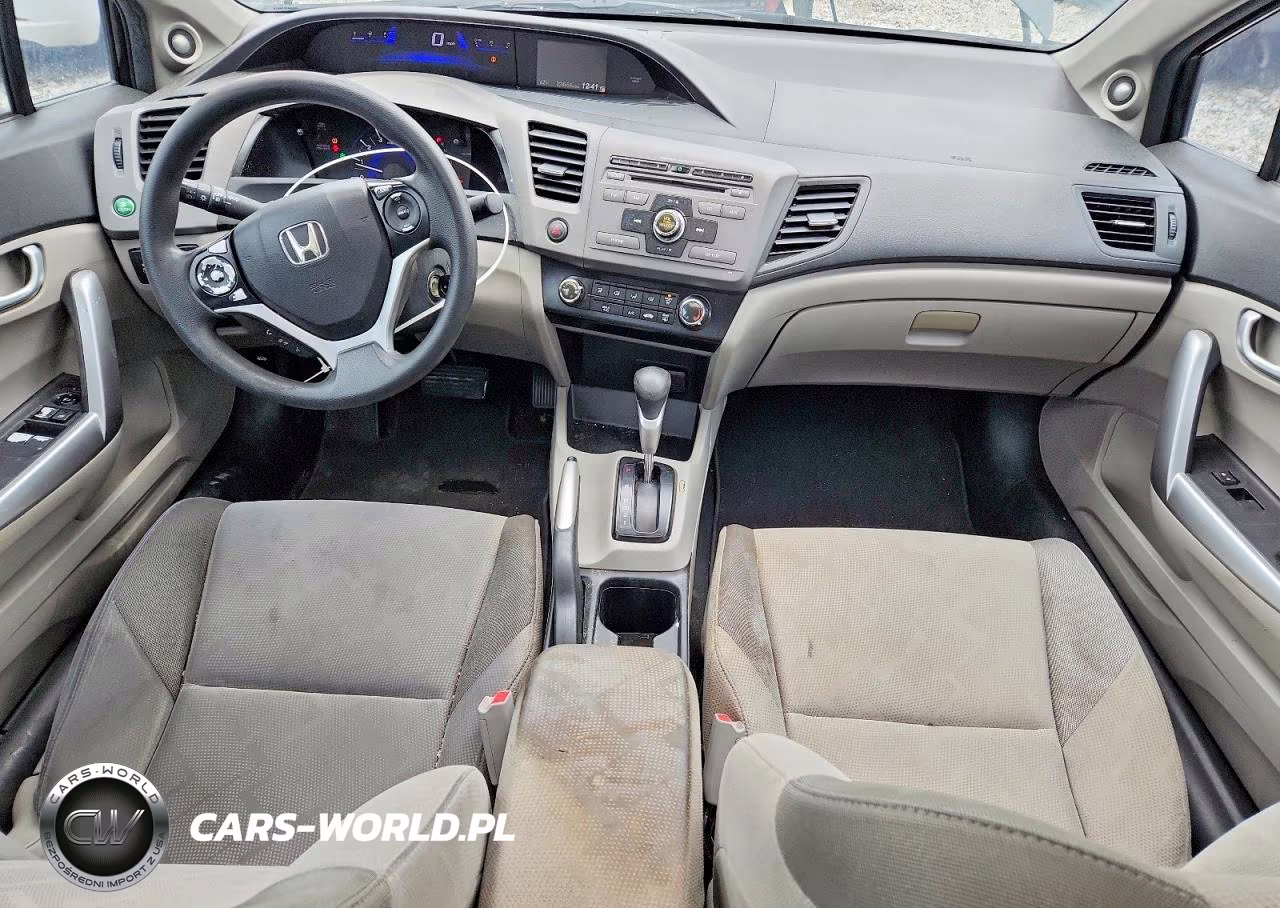 2012 Honda Civic Ex VIN:2HGFG3B83CH507339 - 8