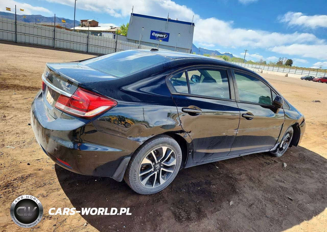 2013 Honda Civic Exl VIN:19XFB2F95DE056695 - 3