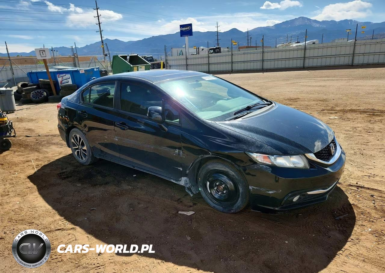 2013 Honda Civic Exl VIN:19XFB2F95DE056695 - 4