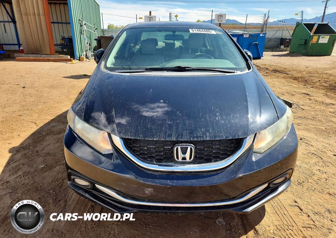 2013 Honda Civic Exl VIN:19XFB2F95DE056695 - 5
