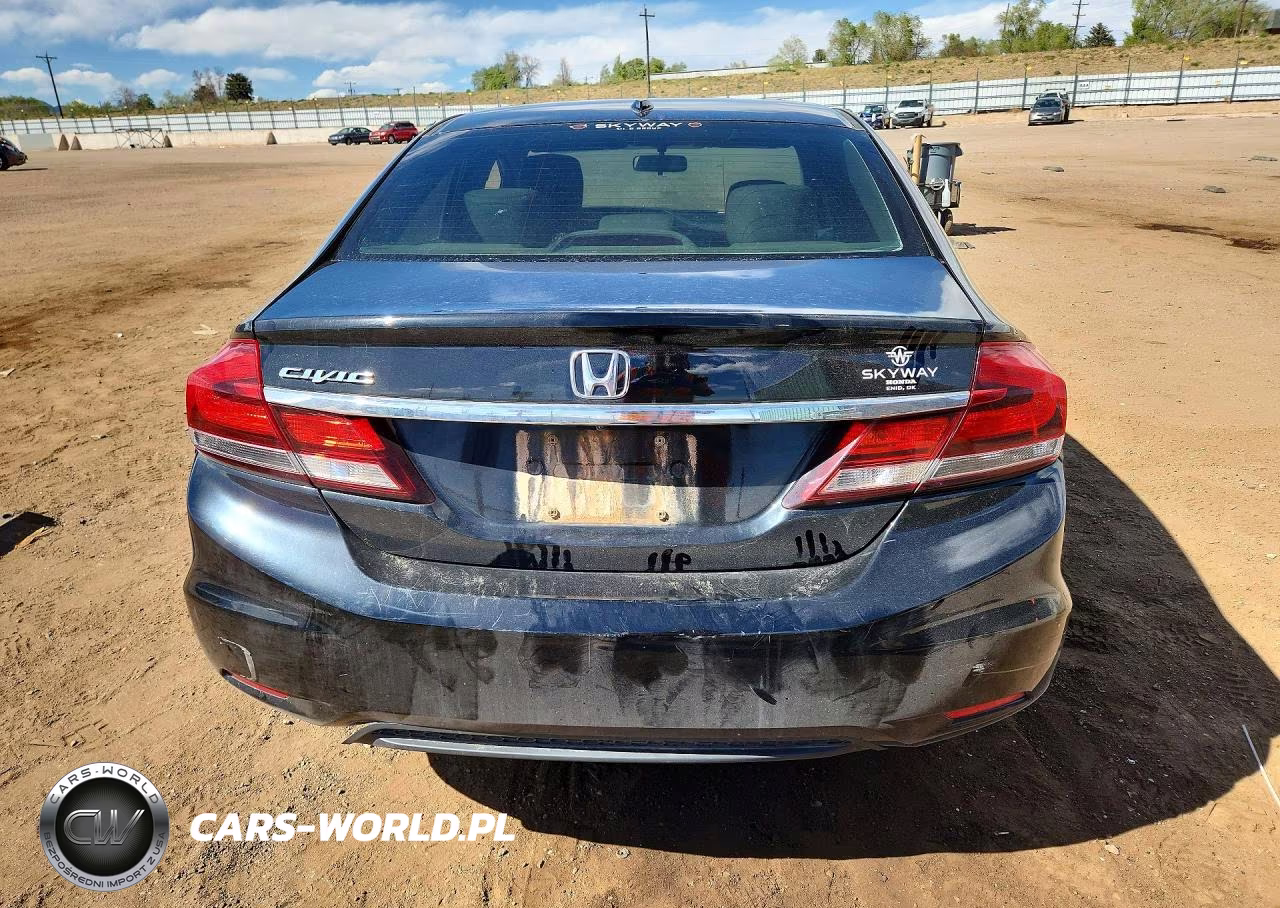 2013 Honda Civic Exl VIN:19XFB2F95DE056695 - 6