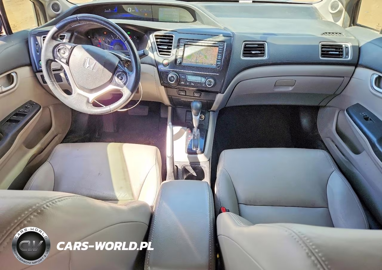 2013 Honda Civic Exl VIN:19XFB2F95DE056695 - 8
