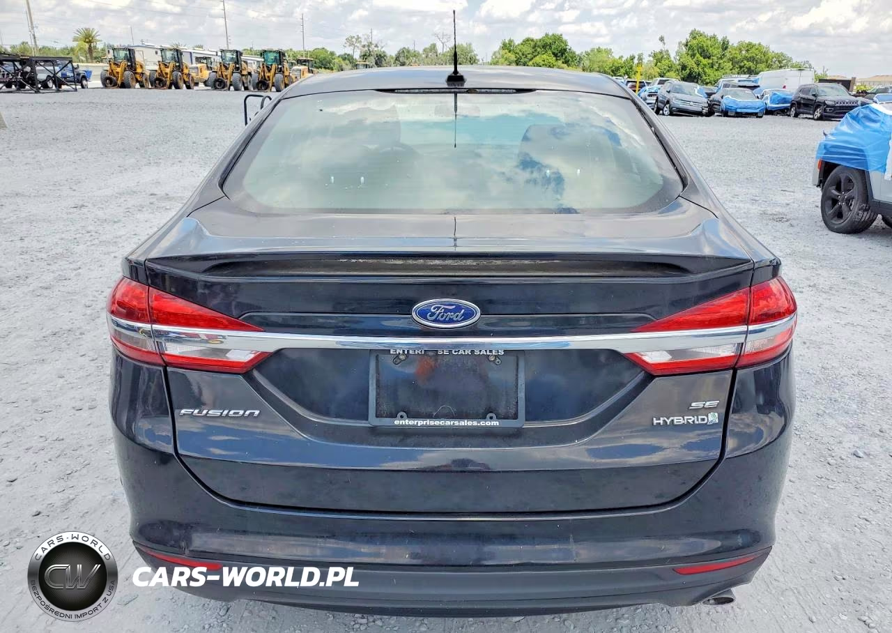 2018 Ford Fusion Se Hybrid VIN:3FA6P0LU9JR123999 - 6