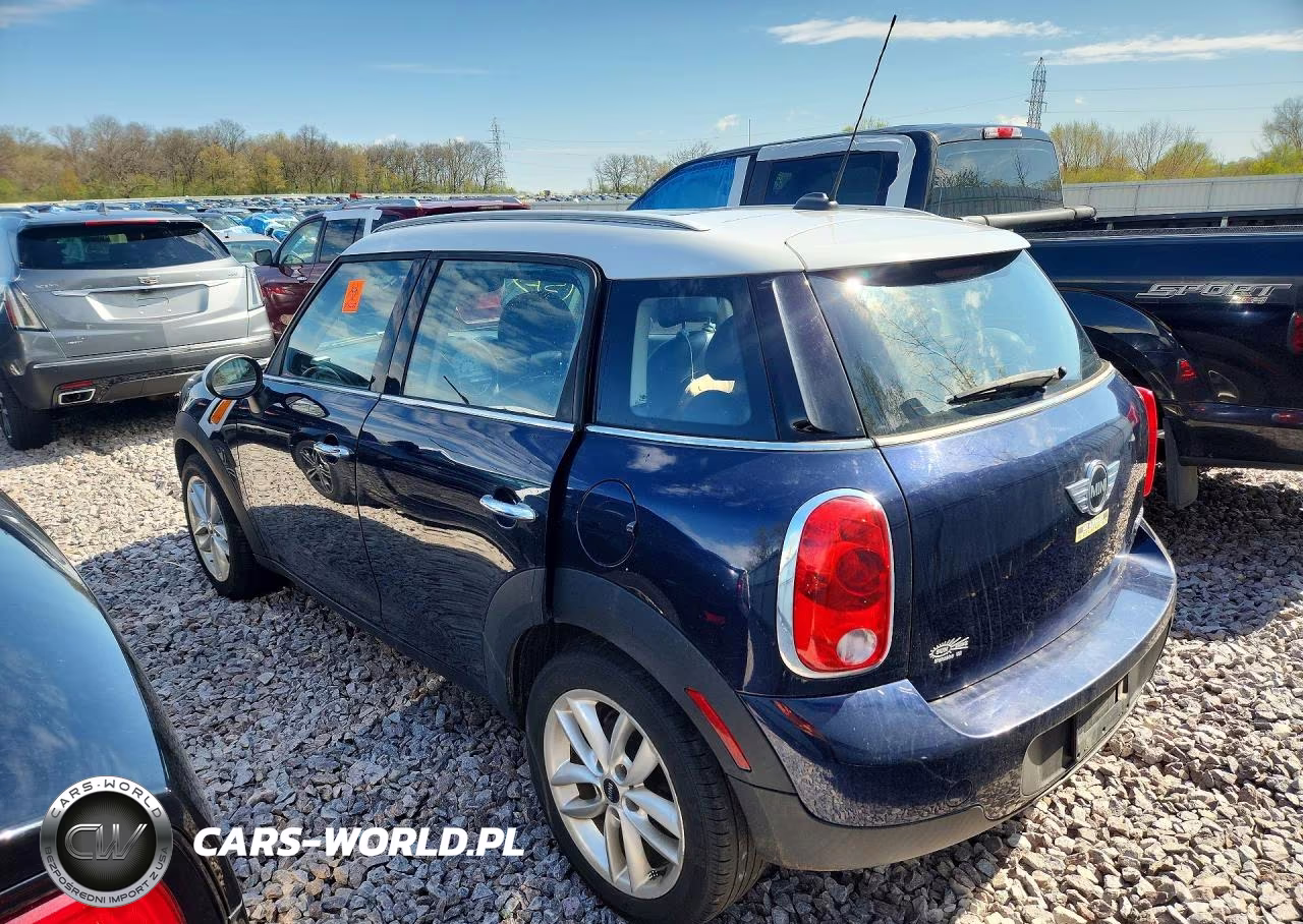 2011 Mini Cooper Countryman VIN:WMWZB3C57BWM01245 - 2