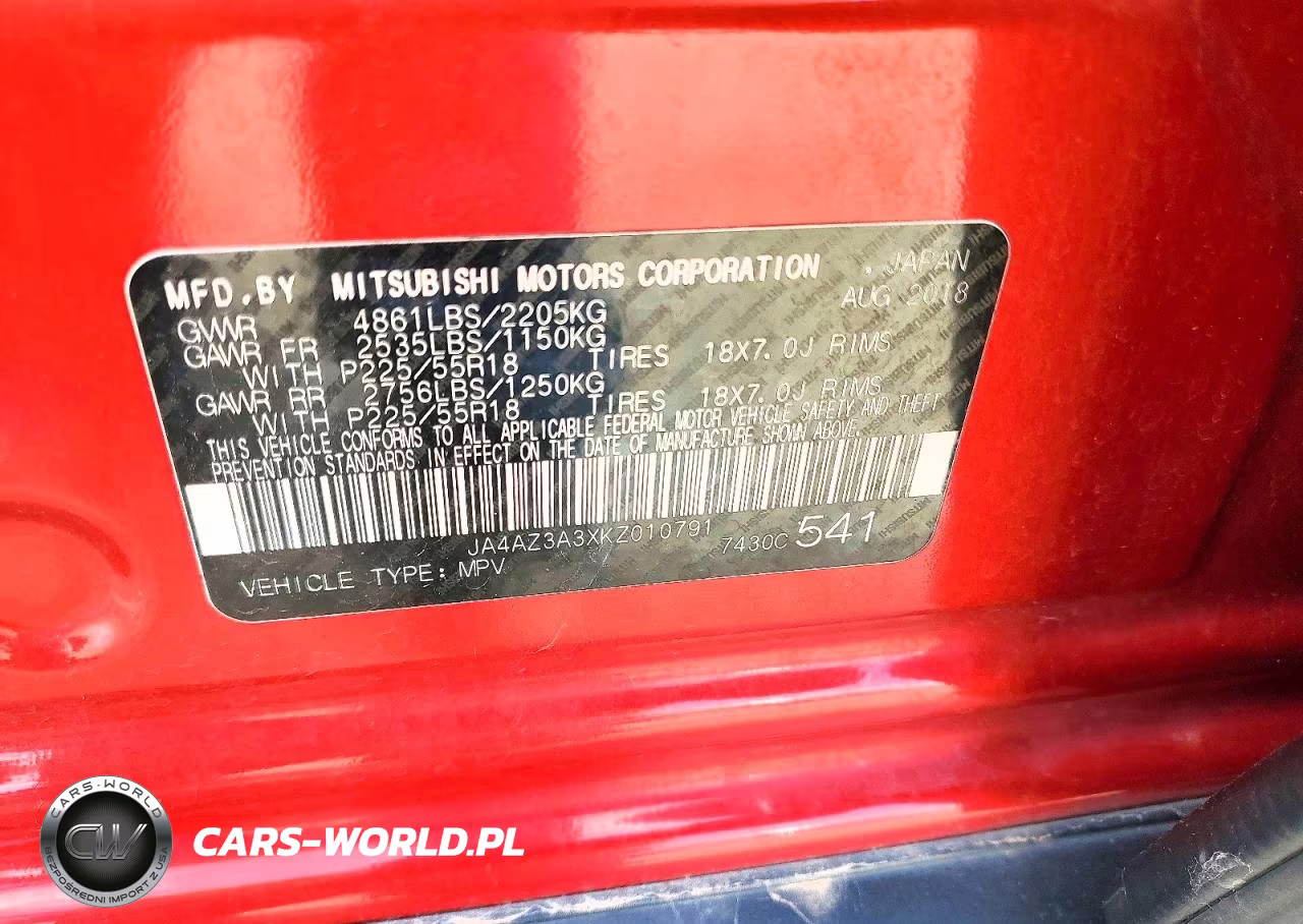 2019 Mitsubishi Outlander Se VIN:JA4AZ3A3XKZ010791 - 14