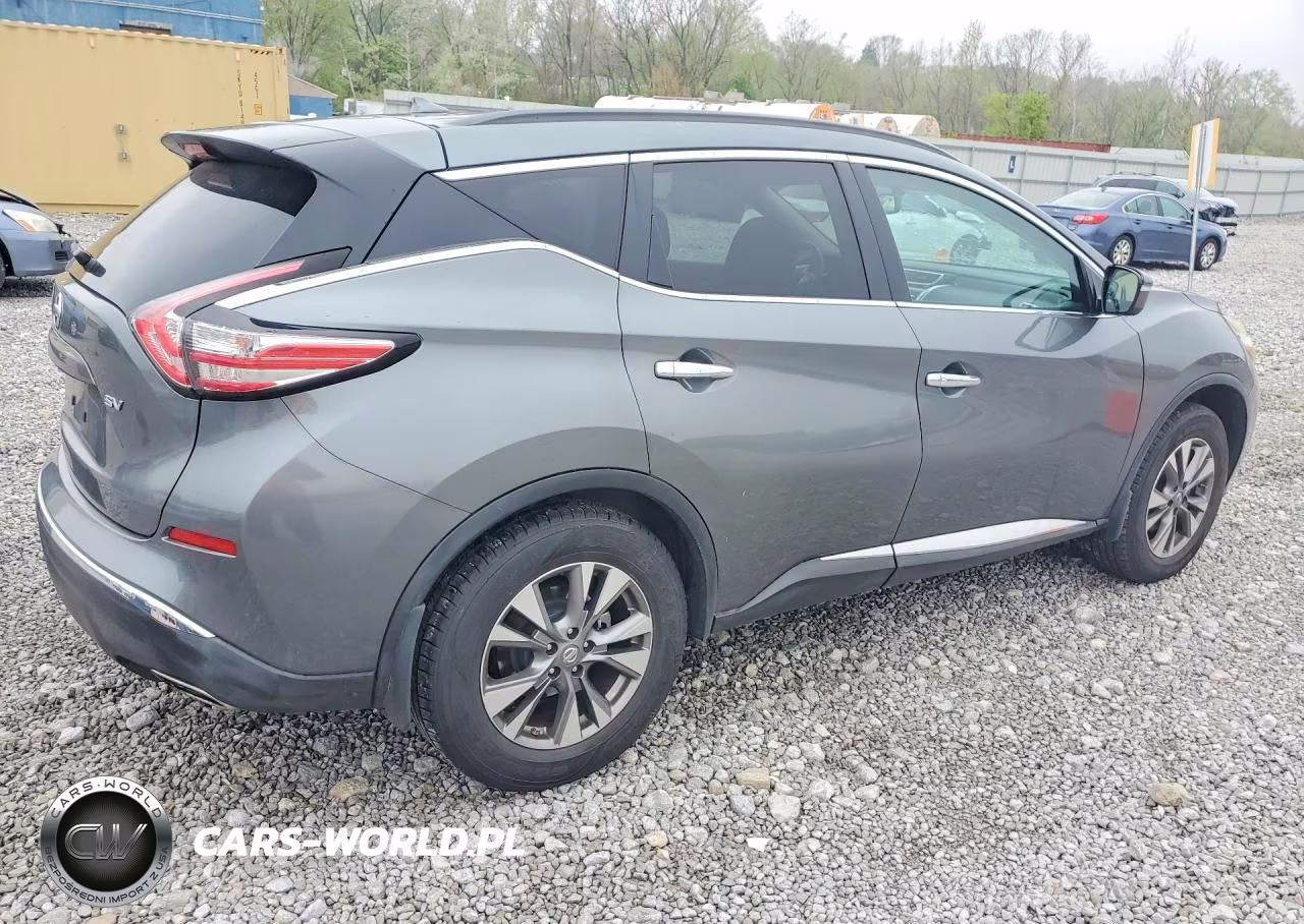 2015 Nissan Murano Sv VIN:5N1AZ2MG9FN224114 - 3