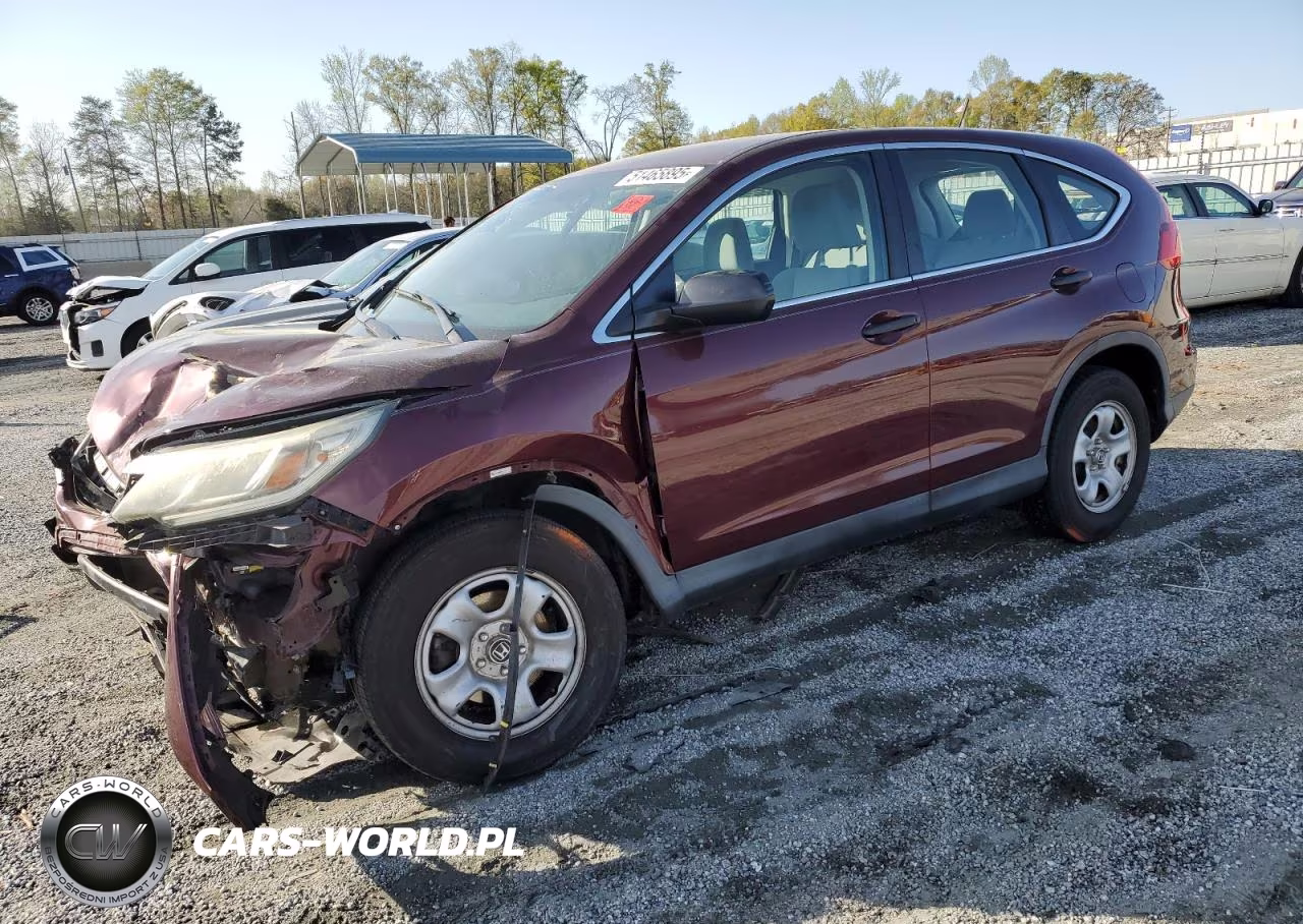 2015 Honda Cr-V Lx VIN:5J6RM4H34FL046062 - 1