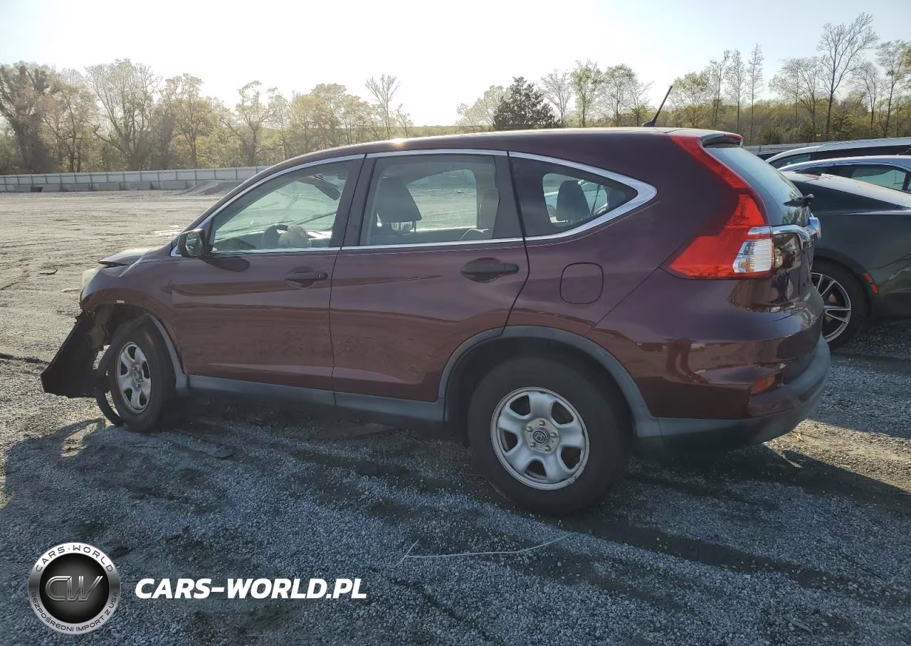 2015 Honda Cr-V Lx VIN:5J6RM4H34FL046062 - 2