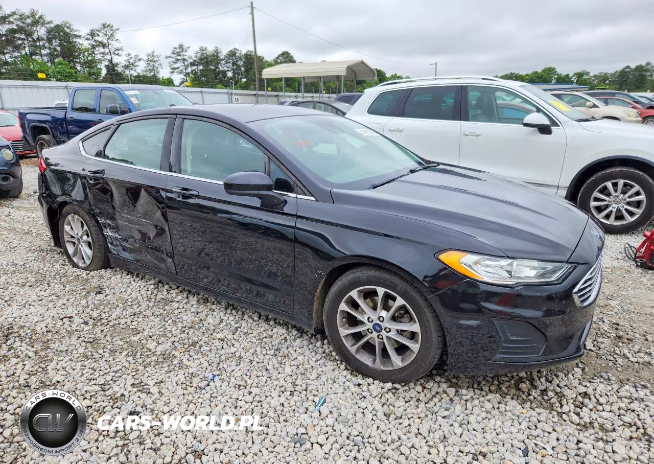 2019 Ford Fusion Se VIN:3FA6P0H76KR209940 - 4