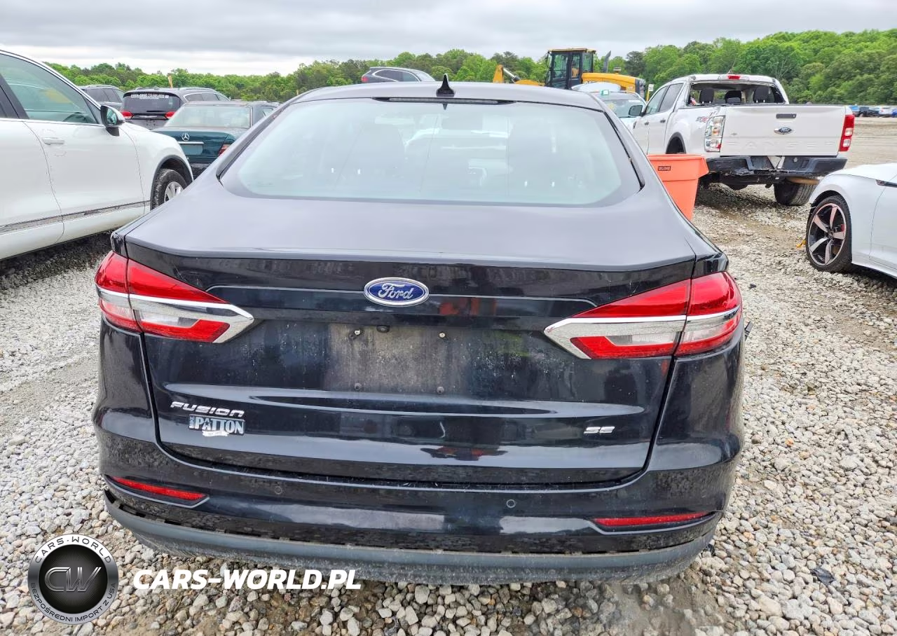 2019 Ford Fusion Se VIN:3FA6P0H76KR209940 - 6