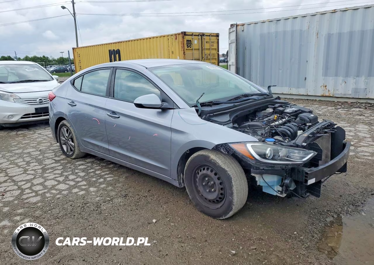 2017 Hyundai Elantra Se VIN:5NPD84LF3HH180414 - 4