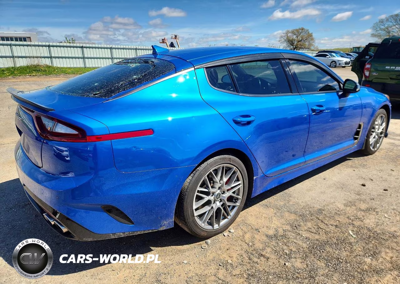 2018 Kia Stinger Gt VIN:KNAE35LC5J6011815 - 3