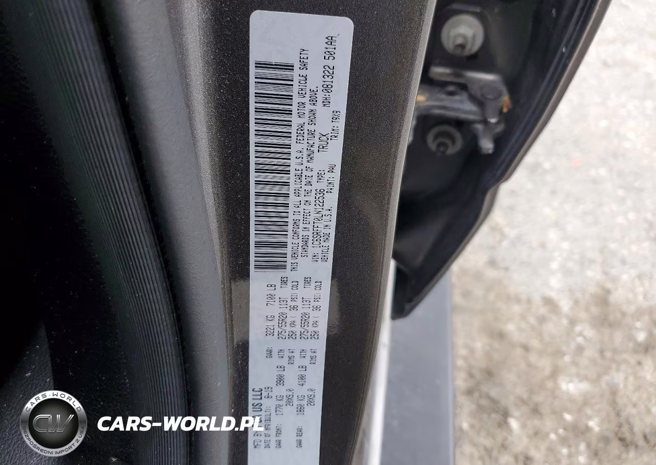 2020 Ram 1500 Big Horn VIN:1C6SRFFT0LN122536 - 12