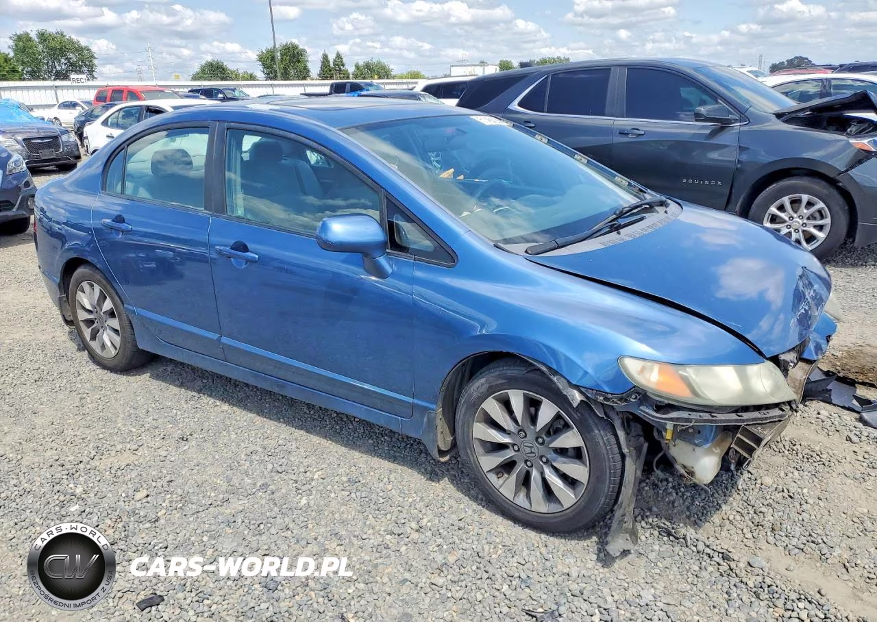 2009 Honda Civic Ex VIN:19XFA16809E009571 - 4