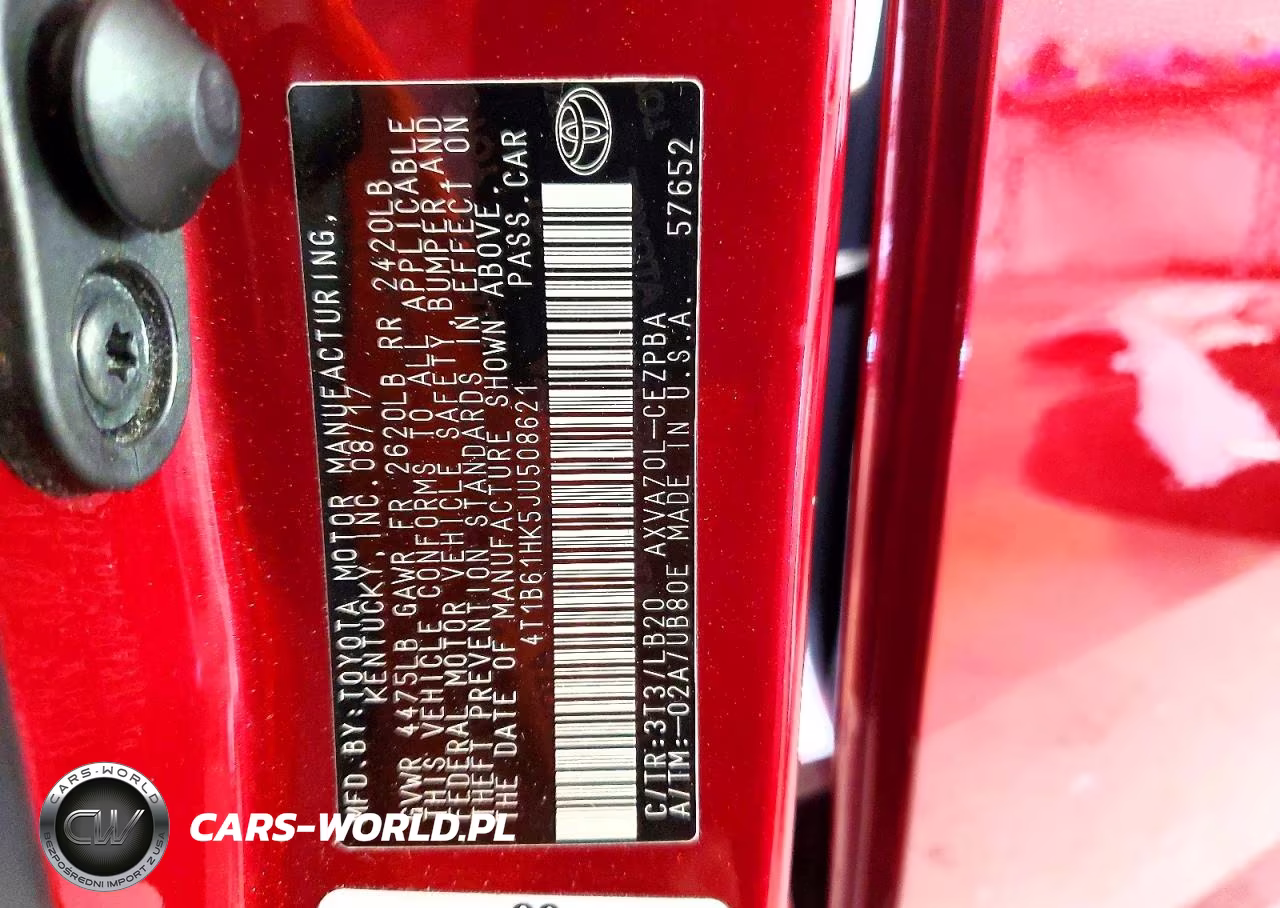2018 Toyota Camry Xse VIN:4T1B61HK5JU508621 - 12