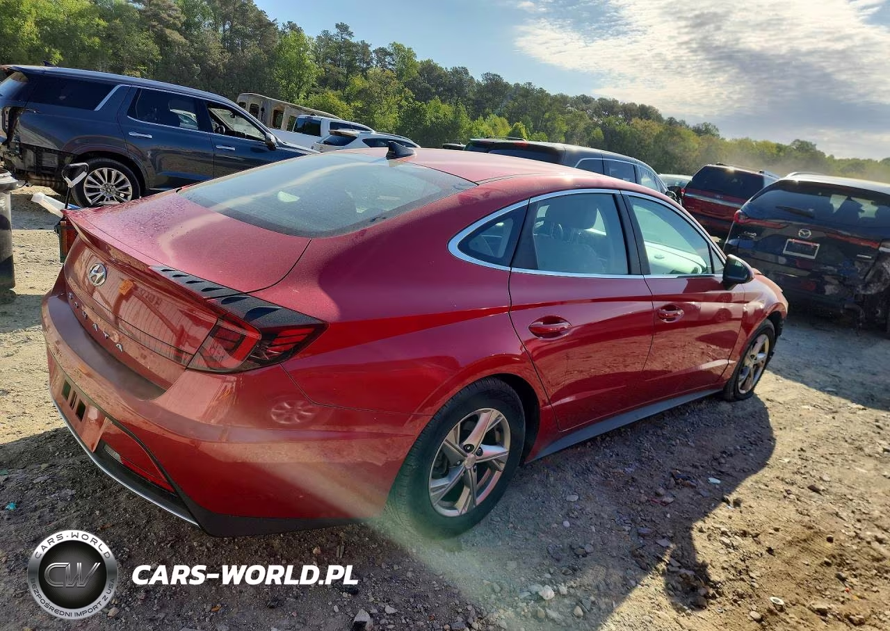 2021 Hyundai Sonata Se VIN:5NPEG4JA7MH100539 - 3