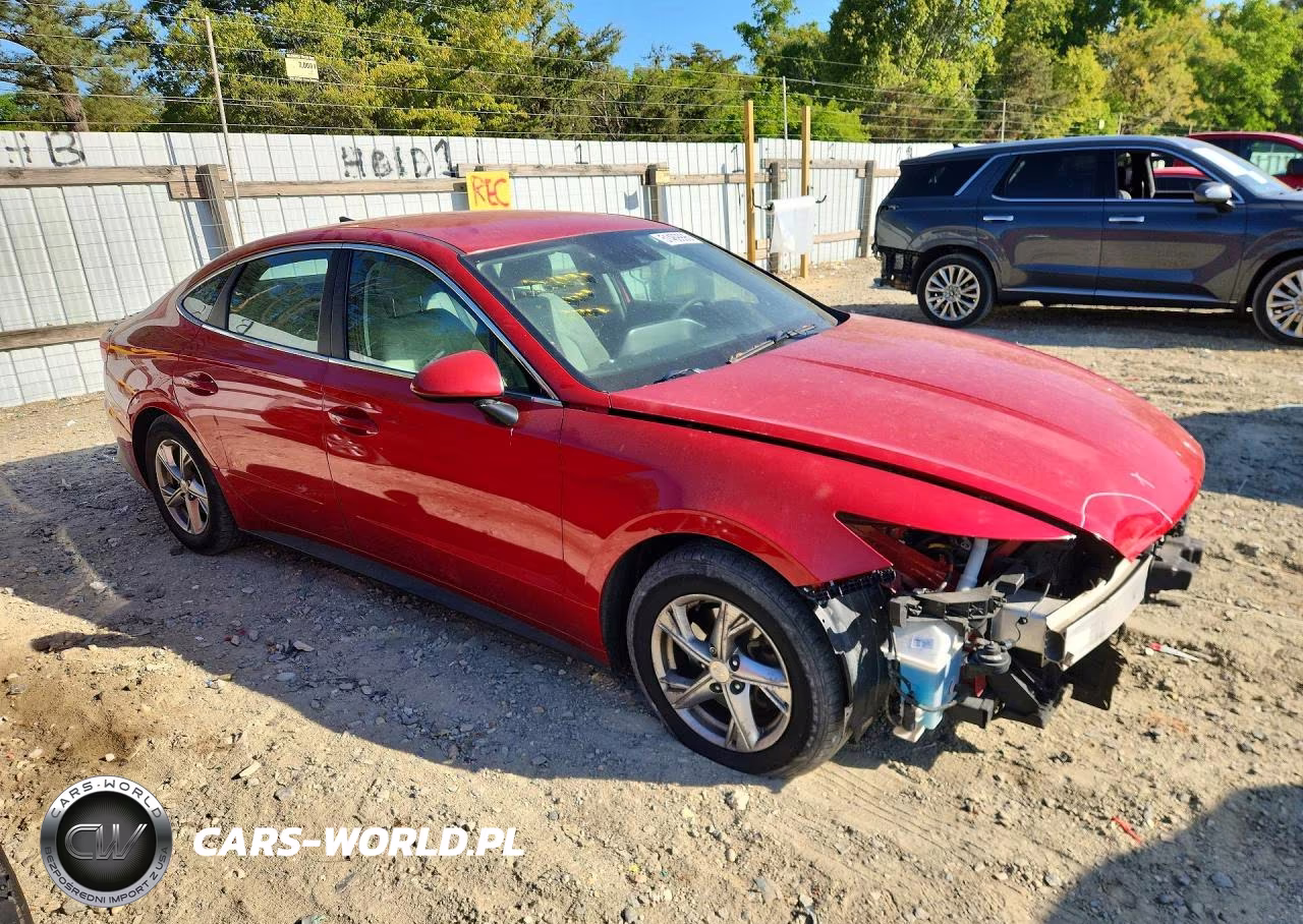 2021 Hyundai Sonata Se VIN:5NPEG4JA7MH100539 - 4