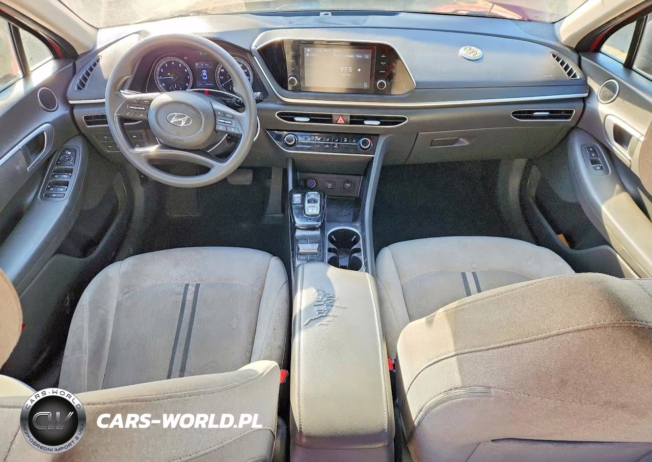 2021 Hyundai Sonata Se VIN:5NPEG4JA7MH100539 - 8