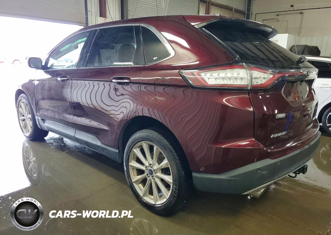 2017 Ford Edge Titanium VIN:2FMPK4K85HBB55278 - 2