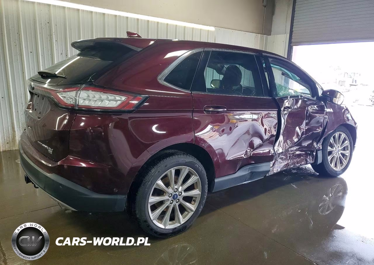 2017 Ford Edge Titanium VIN:2FMPK4K85HBB55278 - 3