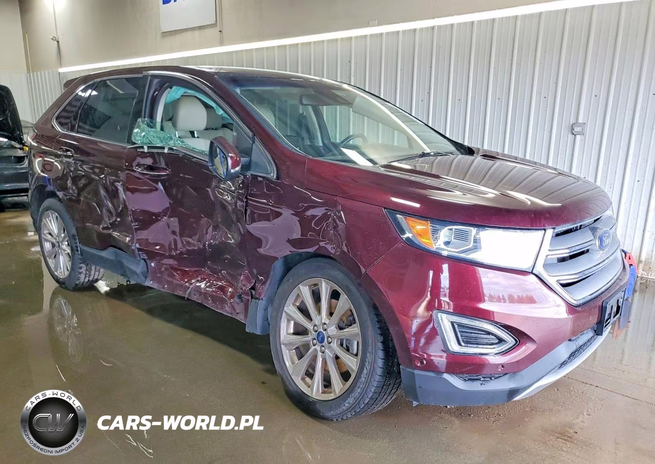 2017 Ford Edge Titanium VIN:2FMPK4K85HBB55278 - 4