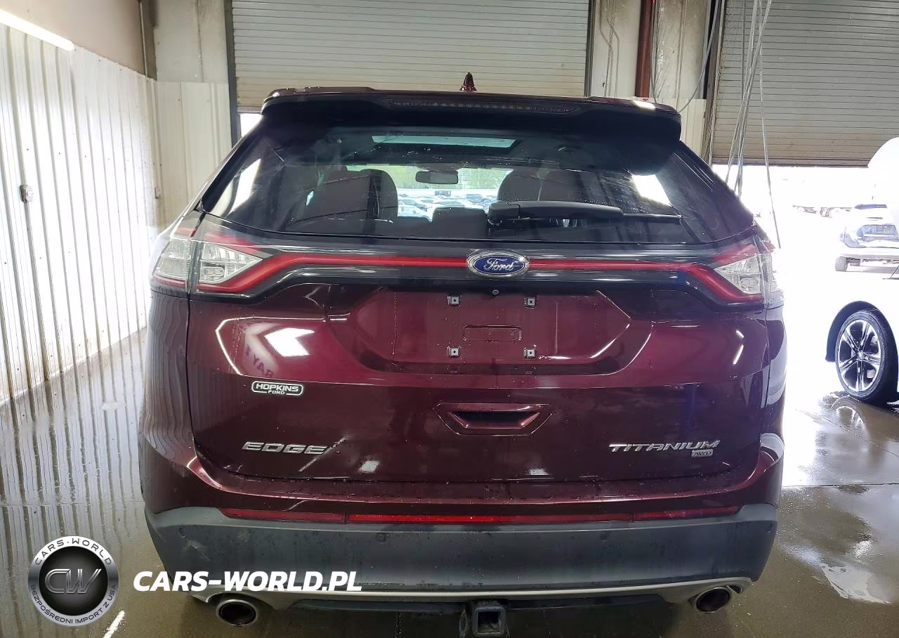 2017 Ford Edge Titanium VIN:2FMPK4K85HBB55278 - 6
