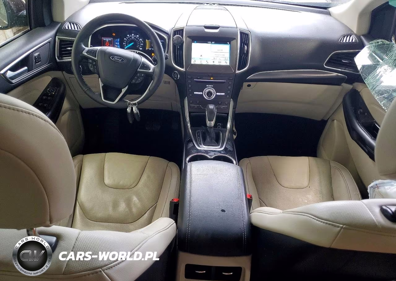2017 Ford Edge Titanium VIN:2FMPK4K85HBB55278 - 8