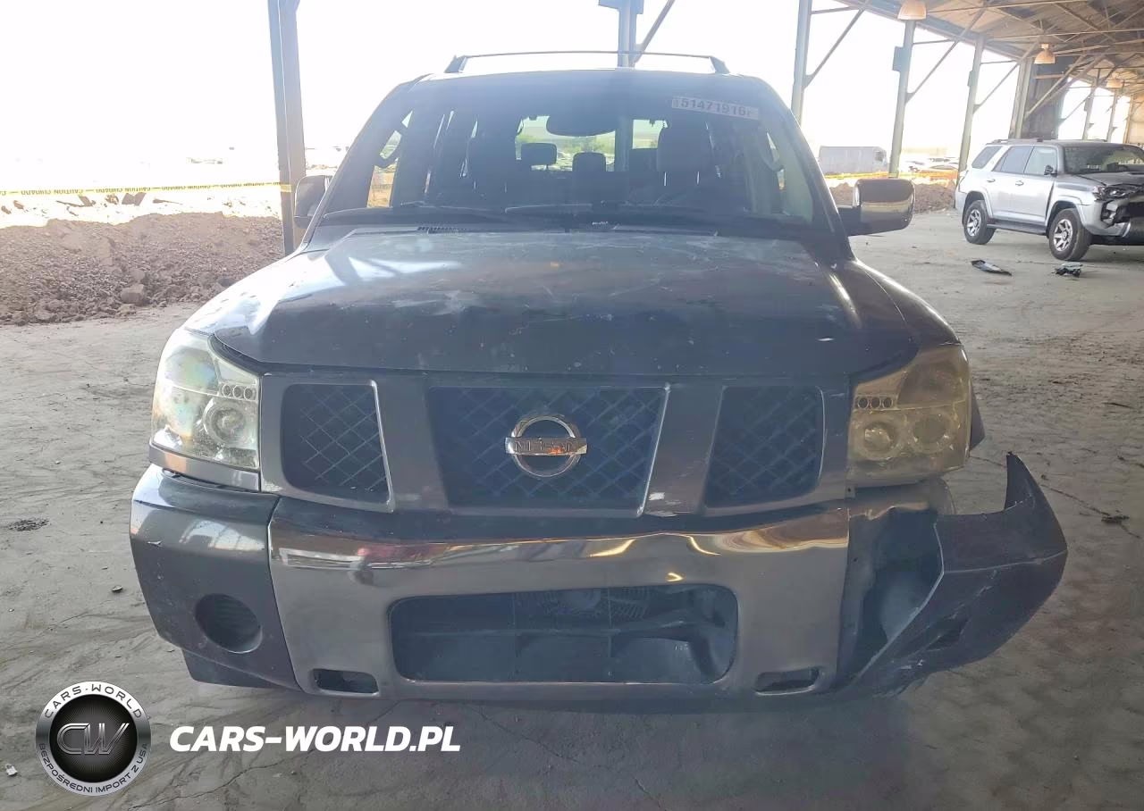 2004 Nissan Armada Se VIN:5N1AA08A74N731866 - 5
