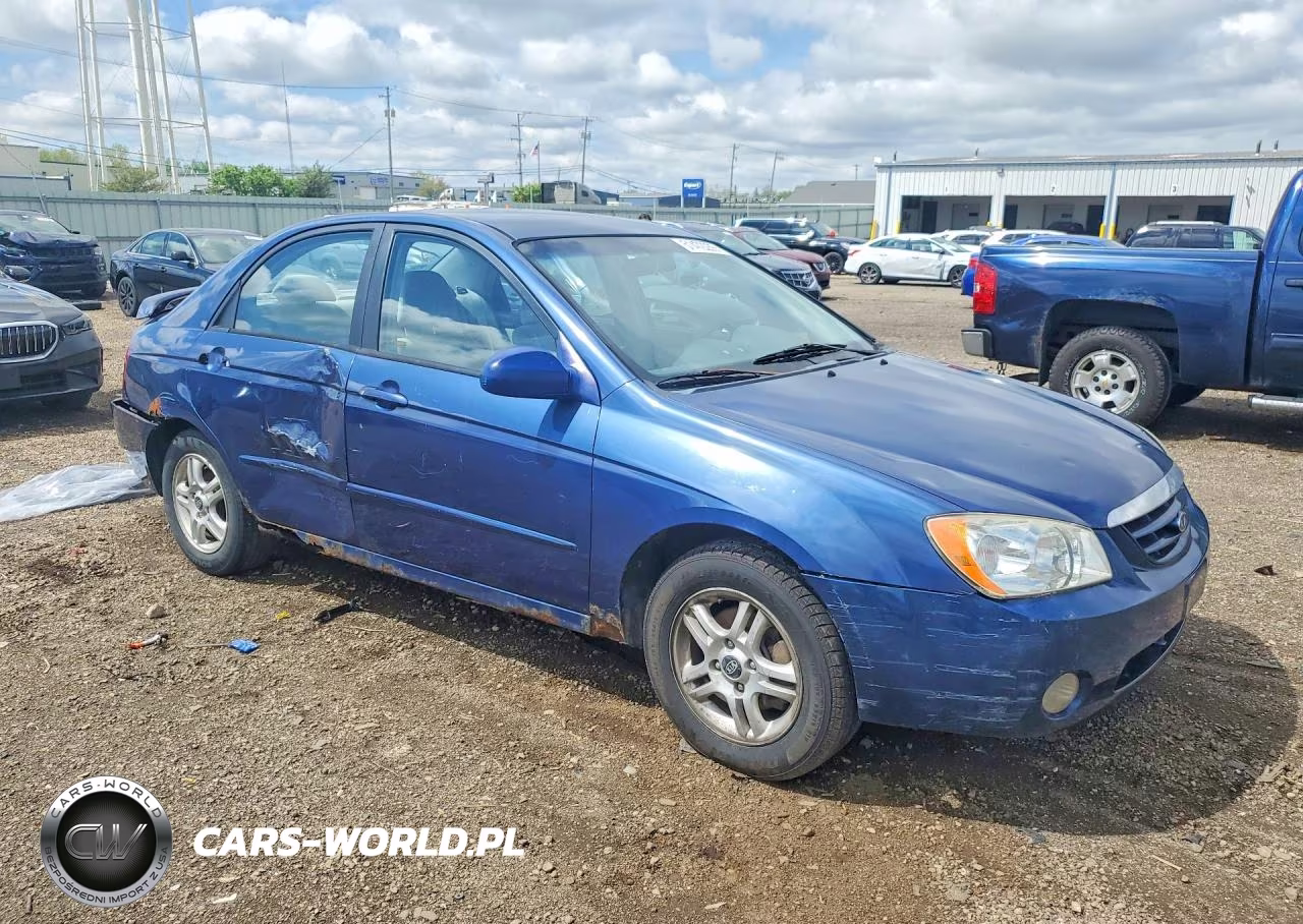 2005 Kia Spectra Lx-Ex VIN:KNAFE121055090829 - 4