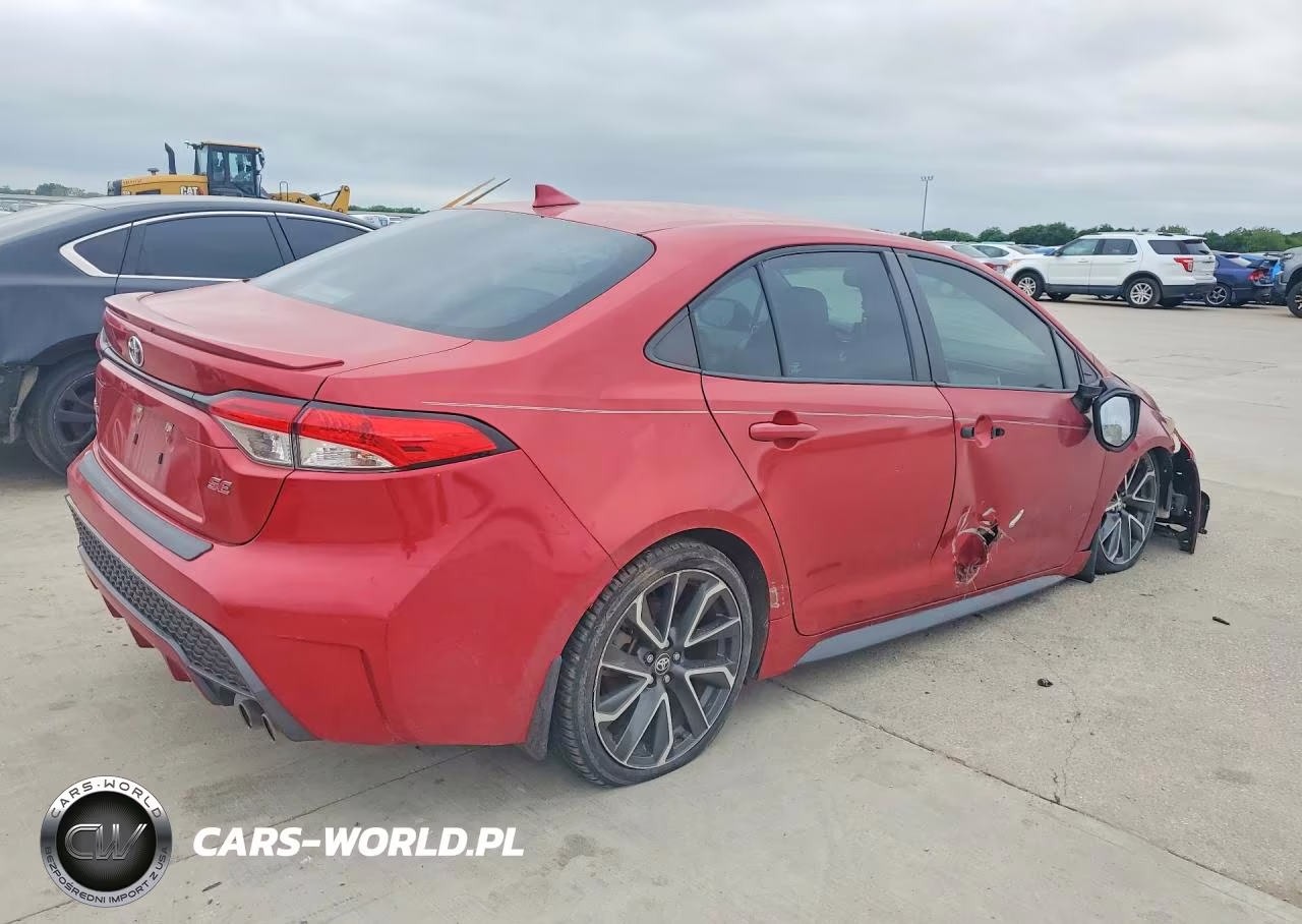 2020 Toyota Corolla Se VIN:5YFS4RCE1LP019868 - 3