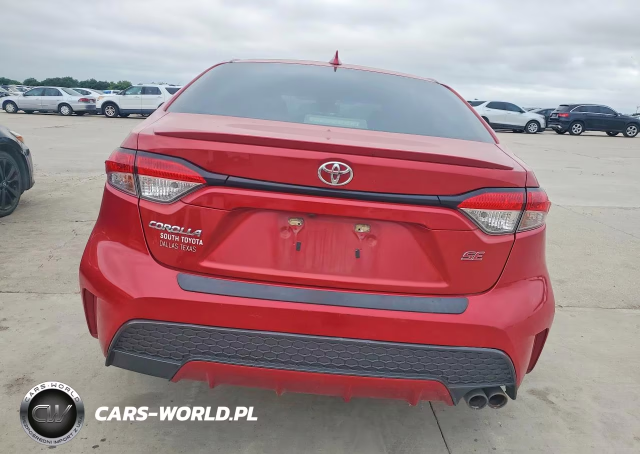 2020 Toyota Corolla Se VIN:5YFS4RCE1LP019868 - 6