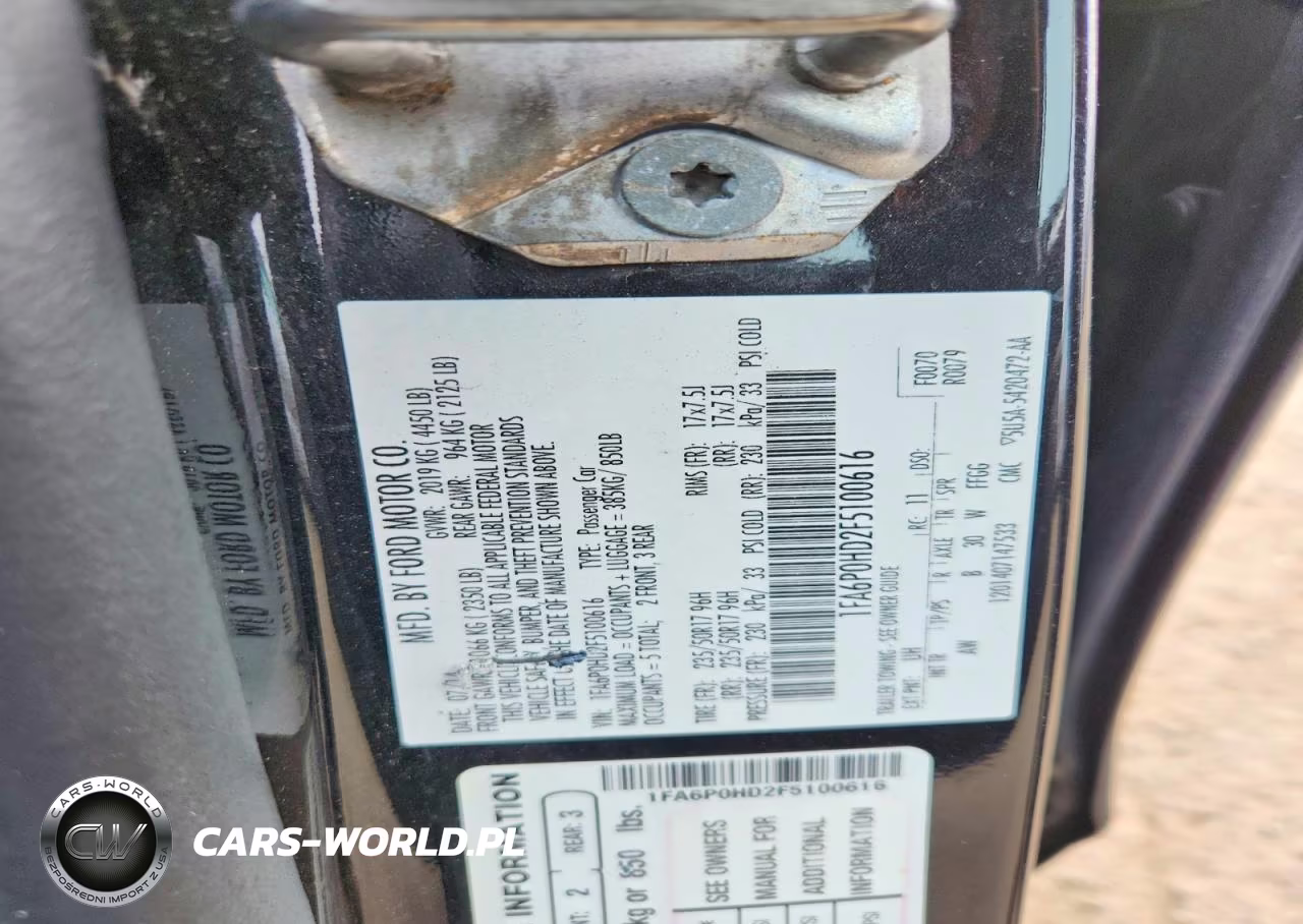 2015 Ford Fusion Se VIN:1FA6P0HD2F5100616 - 12