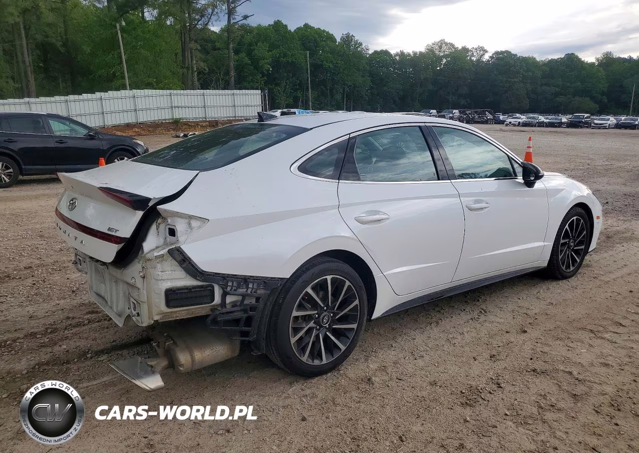 2020 Hyundai Sonata Sel Plus VIN:5NPEJ4J25LH003929 - 3