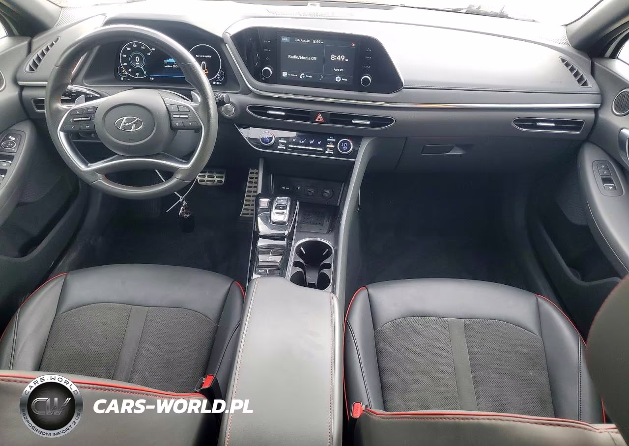 2020 Hyundai Sonata Sel Plus VIN:5NPEJ4J25LH003929 - 8